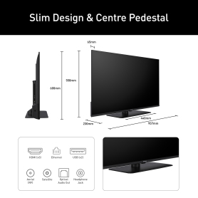 Panasonic 43" W85B 4K QLED TV with Fire OS - 5